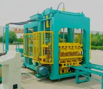 廣西全自動空心水泥磚機發貨現場